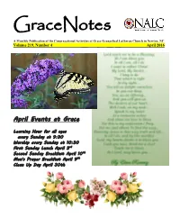 04.16 Newsletter