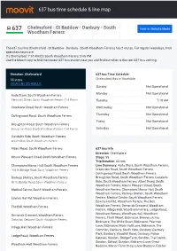 637 Bus Time Schedule & Line Route