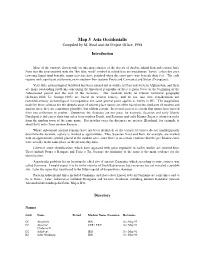 Map 3 Asia Occidentalis Compiled by M