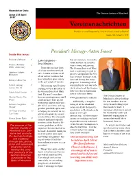 Newsletter April 2017