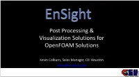 Openfoam Presentation