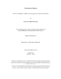 Post 9/11 Challenges: a Study Into Conceptions of Controversy and Islam By