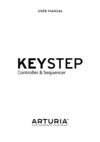 User Manual Keystep - Overview 4 1.1.2.2