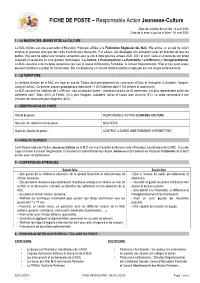 2020 04 16 Fiche De Poste Responsable Action