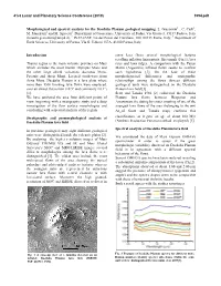 Morphological and Spectral Analysis for the Daedalia Planum Geological Mapping