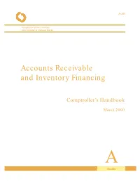 Accounts Receivable and Inventory Financing