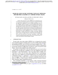 Modeling Regulatory Network Topology Improves Genome-Wide