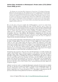 Andrew Kahn, Introduction to Montesquieu's Persian Letters