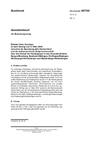 Bundesrat Gesetzentwurf