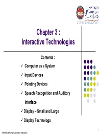 Foundation of Human Computer Interaction