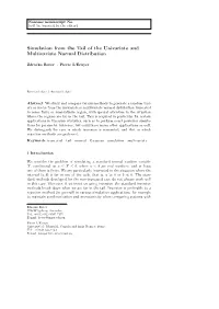 Simulation from the Tail of the Univariate and Multivariate Normal Distribution