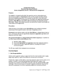 Structural Fire Assignment