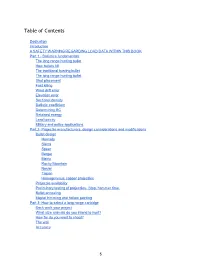 You Can View the Table of Contents for the Practical Guide to Long Range