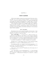 Lens Spaces We Introduce Some of the Simplest 3-Manifolds, the Lens Spaces