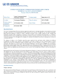 Snr. CB Portection Assistant LICA 5 / Ocotepeque