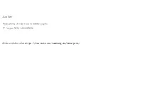 Applications of Order Treesin Infinite Graphs