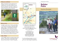 BALLATER PATHS Screen