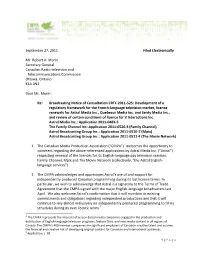 September 27, 2011 Filed Electronically Mr. Robert A. Morin