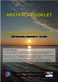 Abstract Bookletbooklet