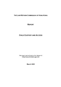 Child Custody and Access