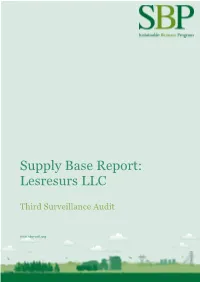 Third Surveillance Report