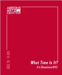 View Program for What Time Is