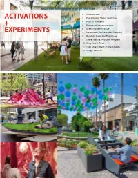 ACTIVATIONS + EXPERIMENTS PFC2020-0274 Attachment 4