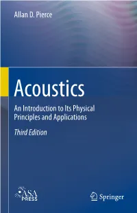 Allan D. Pierce an Introduction to Its Physical Principles And