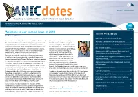 Anicdotes • ISSUE 1 AUGUST 2012