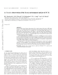 A Chandra Observation of the X-Ray Environment and Jet of 3C31