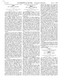 Extensions of Remarks E1138 HON. DENNIS J. KUCINICH HON