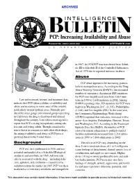 PCP: Increasing Availability and Abuse