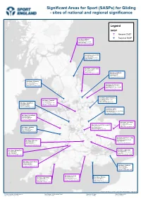 (Sasps) for Gliding - Sites of National and Regional Significance