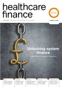 Unlocking System Finance a Framework to Support Integration