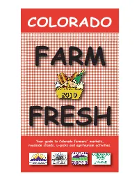 2010 Colorado Farm Fresh Directory