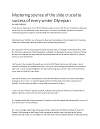 Mastering Science of the Slide Crucial to Success of Every Winter Olympian by IVAN SEMENIUK
