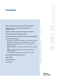 WIPO Magazine, Issue No. 6, 2000