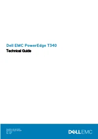 Dell EMC Poweredge T340 Technical Guide