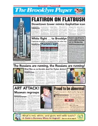 FLATIRON on FLATBUSH Downtown Tower Mimics Gaphattan Icon