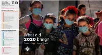 What Did 2020 Bring? People in Need – Annual Report