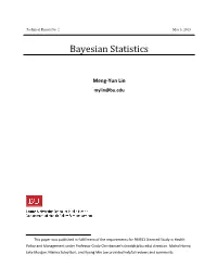 Bayesian Statistics