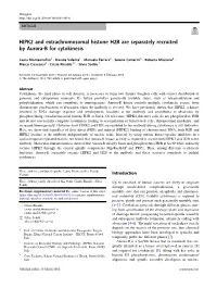 HIPK2 and Extrachromosomal Histone H2B Are Separately Recruited by Aurora-B for Cytokinesis