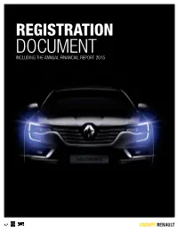 REGISTRATION DOCUMENT INCLUDING the ANNUAL FINANCIAL REPORT 2015 Summary
