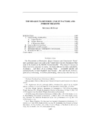 The Reason to Reverse: Unjust Factors and Juristic Reasons