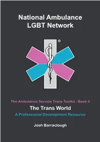 The Trans World a Professional Development Resource