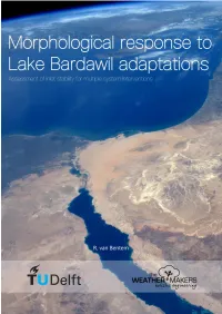 Morphological Response to Lake Bardawil Adaptations (2020)
