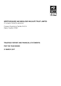 Trustees' Report and Financial Statements Year Ended 31 March