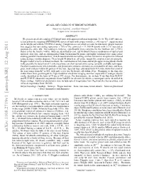 Arxiv:1108.2719V1 [Astro-Ph.SR] 12 Aug 2011 T.A Fjnay21,2%O H 1Doppler-Conﬁrmed 41 Exoplan- the Host of Too 25% They 2011, That January Discovery of As the to Ets