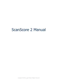 Scanscore 2 Manual