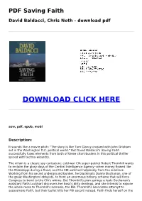 PDF Saving Faith David Baldacci, Chris Noth